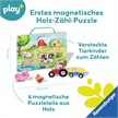 Ravensburger - play+ Magnetisches Holz-Zähl-Puzzle: Bauernhof | Bild 2
