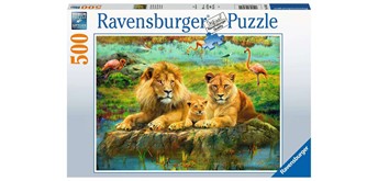 Ravensburger Puzzle 00220 Löwen in der Savanne