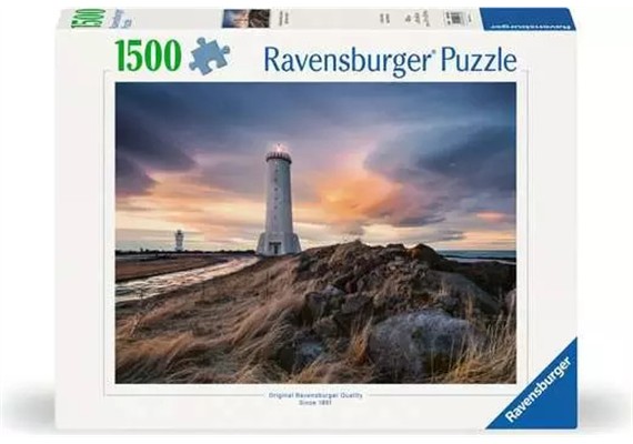 Ravensburger Puzzle 00732 Leuchtturm Akranes 1500 Teile