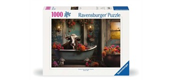 Ravensburger Puzzle 00782 Die Kuh in der Badewanne