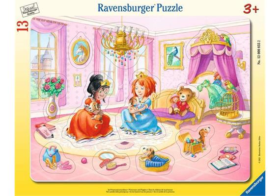 Ravensburger Puzzle 00855 Im Prinzessinnenschloss