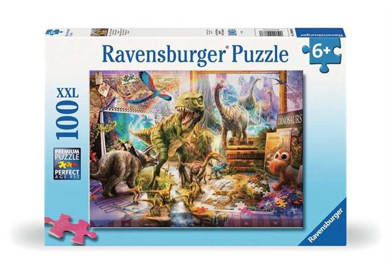 Ravensburger Puzzle 00863 Dinos im Kinderzimmer