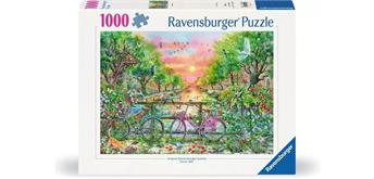 Ravensburger Puzzle 01089 Verträumte Fahrräder in Amsterdam