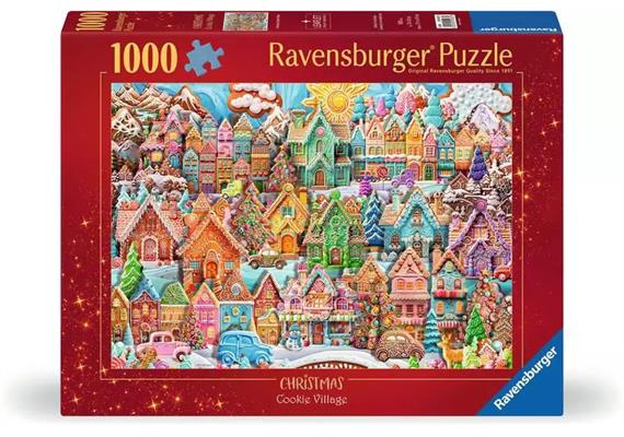 Ravensburger Puzzle 01267 Das Dorf der Weihnachtsplätzchen