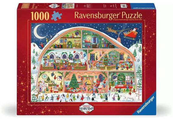 Ravensburger Puzzle 01268 Die Weihnachtswerkstatt