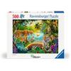 Ravensburger Puzzle 01384 Tiger Family in the Oasis