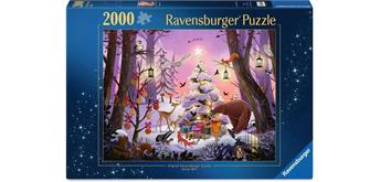Ravensburger Puzzle 01417 Weihnachten im Wald