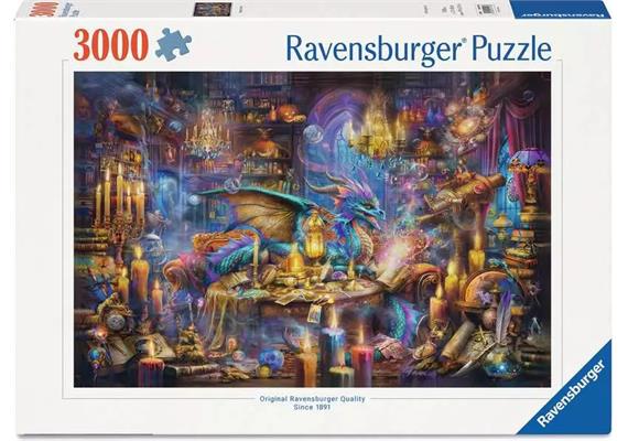 Ravensburger Puzzle 01418 Drachenbibliothek