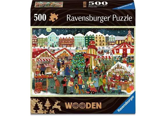 Ravensburger Puzzle 01539 Weihnachtsmarkt