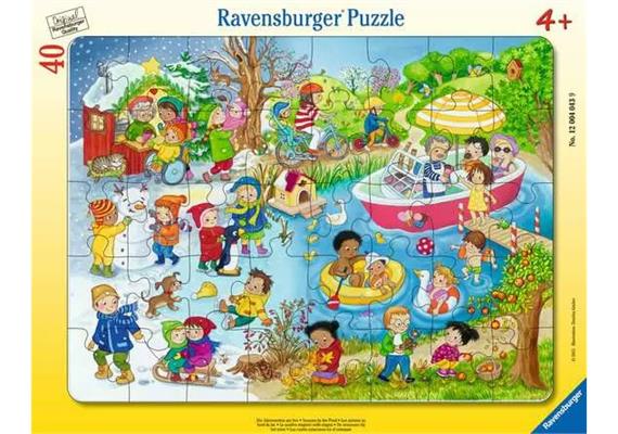 Ravensburger Puzzle 04043 Die Jahreszeiten am See