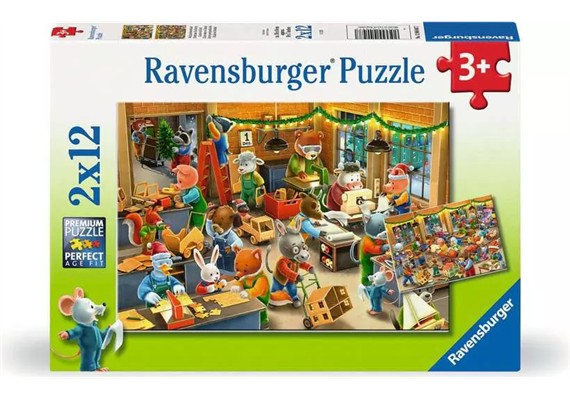 Ravensburger Puzzle 04047 Weihnachtswerkstatt
