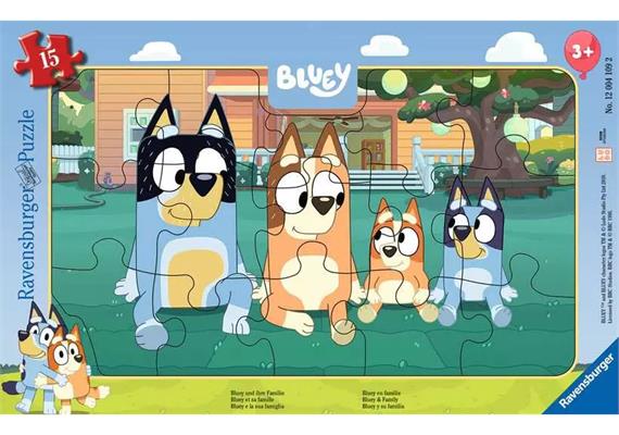 Ravensburger Puzzle 04109 Bluey und ihre Familie