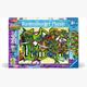 Ravensburger Puzzle 04166 Die unbesiegbaren Turtles!