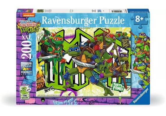 Ravensburger Puzzle 04166 Die unbesiegbaren Turtles!