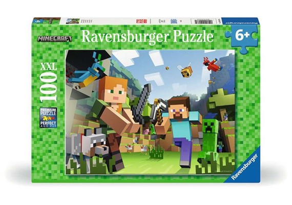 Ravensburger Puzzle 04176 Minecraft Steve und Alex
