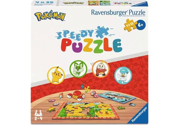 Ravensburger Puzzle 04179 Speedy Puzzle Pokémon