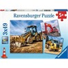 Ravensburger Puzzle 05032 Baufahrzeuge im Einsatz 3 x 49 Teile