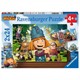 Ravensburger Puzzle 05070 Unser kluges Köpfchen 2 x 24 Teile