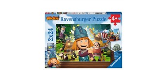 Ravensburger Puzzle 05070 Unser kluges Köpfchen 2 x 24 Teile