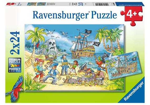 Ravensburger Puzzle 05089 Die Abenteuerinsel