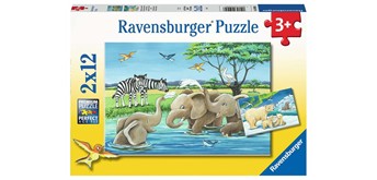 Ravensburger Puzzle 05095 Tierkinder aus aller Welt