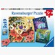 Ravensburger Puzzle 05181 Einhorn, Drache und Fee 3 x 49 Teile