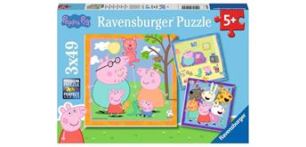 Ravensburger Puzzle 05579 - Peppas Familie und Freunde