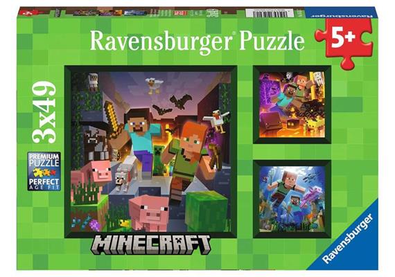 Ravensburger Puzzle 05621 Minecraft Biomes