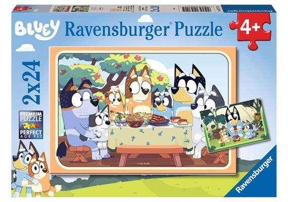 Ravensburger Puzzle 05711 Bluey - Auf geht's!