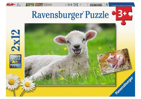 Ravensburger Puzzle 05718 Unsere Bauernhoftiere