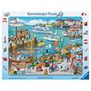 Ravensburger Puzzle 06152 Ein Tag am Hafen, Rahmenpuzzle