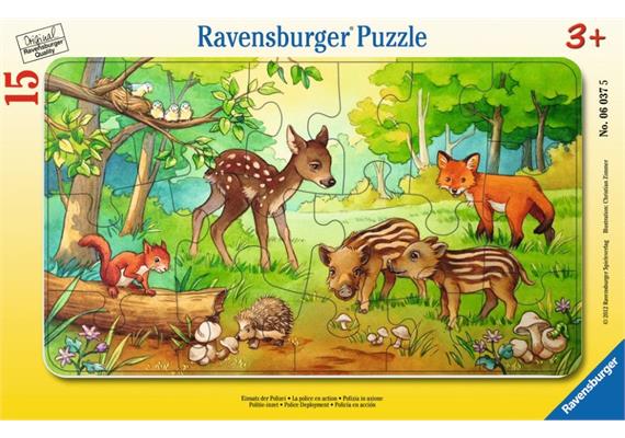 Ravensburger Puzzle 06376 Tierkinder des Waldes