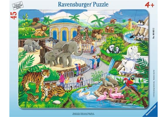 Ravensburger Puzzle 06661 Besuch im Zoo