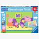 Ravensburger Puzzle 07596 Zuhause bei Peppa