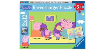 Ravensburger Puzzle 07596 Zuhause bei Peppa