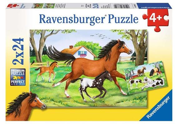 Ravensburger Puzzle 08882 Welt der Pferde