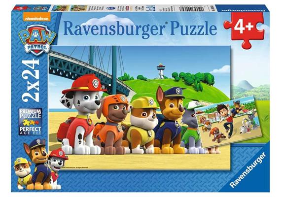 Ravensburger Puzzle 09064 - Paw Patrol Heldenhafte Hunde