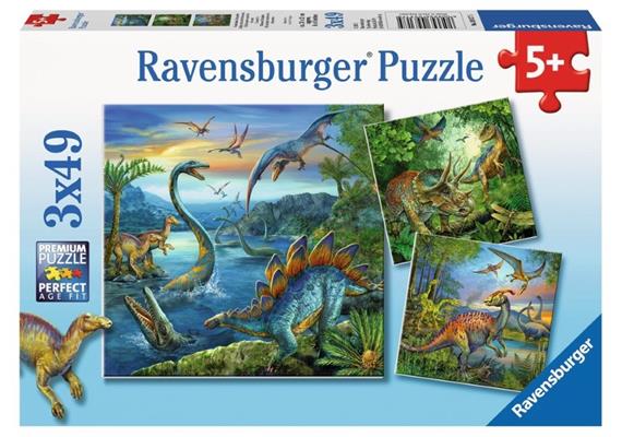 Ravensburger Puzzle 09317 Faszination Dinosaurier