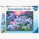 Ravensburger Puzzle 10021 Einhörner im Abendrot