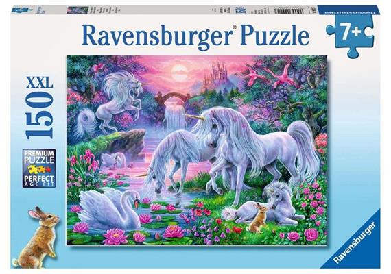 Ravensburger Puzzle 10021 Einhörner im Abendrot