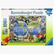 Ravensburger Puzzle 10540 Tierisch um die Welt