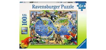 Ravensburger Puzzle 10540 Tierisch um die Welt