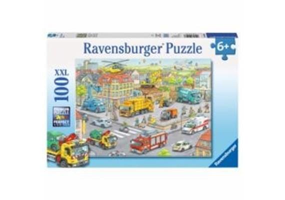 Ravensburger Puzzle 10558 Fahrzeuge in d. Stadt 6+