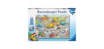 Ravensburger Puzzle 10558 Fahrzeuge in d. Stadt 6+