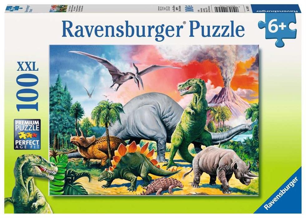 100 Teile Ravensburger Kinder Puzzle XXL Baustelle am Flughafen 10624 