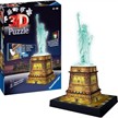 Ravensburger Puzzle 12596 3D Freiheitsstatue bei Nacht 108 Teile | Bild 3