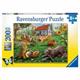 Ravensburger Puzzle 12828 Entdecker auf vier Pfoten