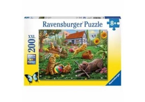 Ravensburger Puzzle 12828 Entdecker auf vier Pfoten