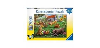 Ravensburger Puzzle 12828 Entdecker auf vier Pfoten