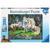 Ravensburger Puzzle 12838 Geheimnisvolle Einhörner